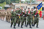 Ceremonia de acordare a primului grad de ofițer la Catedra de Pregătire Medico-Militară